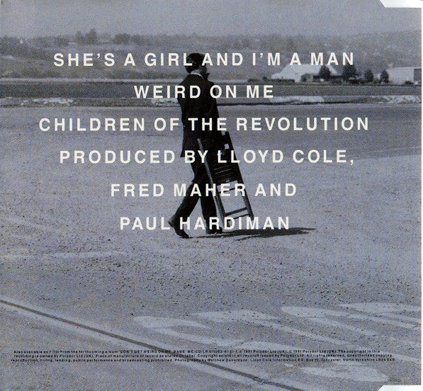 Lloyd Cole : She's A Girl And I'm A Man (CD, Maxi, Sil)