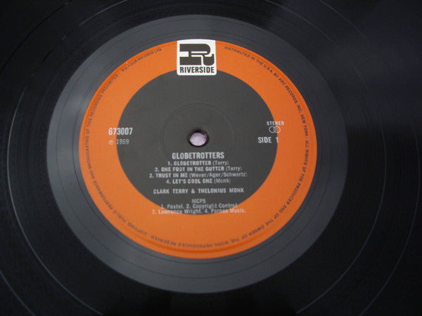 Clark Terry And Thelonious Monk : Globetrotters (LP, Album, RE)