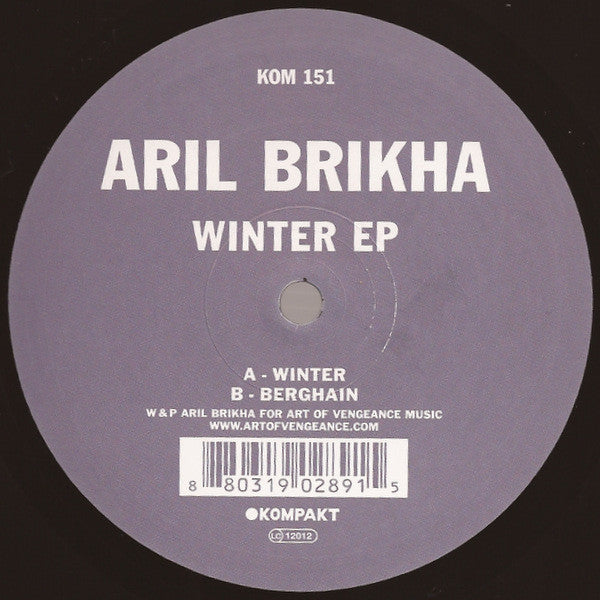 Aril Brikha : Winter EP (12", EP)