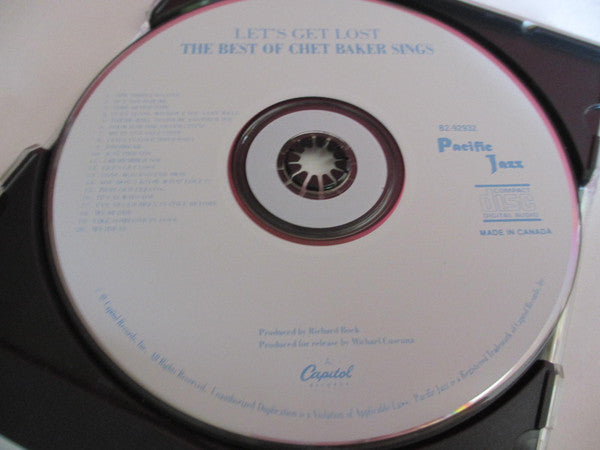 Chet Baker : The Best Of Chet Baker Sings (CD, Comp)