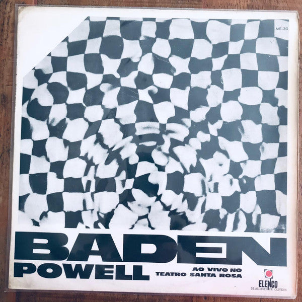 Baden Powell : Ao Vivo No Teatro Santa Rosa (LP, Album, Mono)