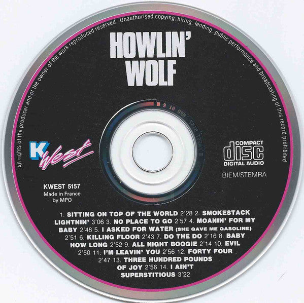 Howlin' Wolf : Howlin' Wolf (CD, Comp)