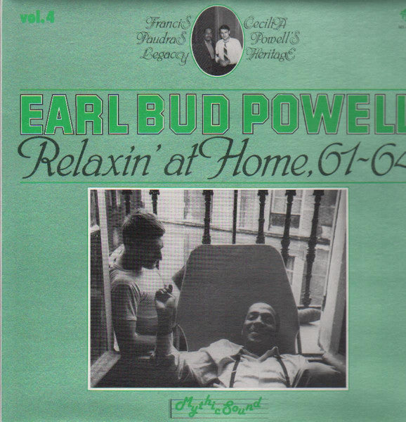 Earl Bud Powell* : Relaxin' At Home, 61-64 (LP, Album, RM)