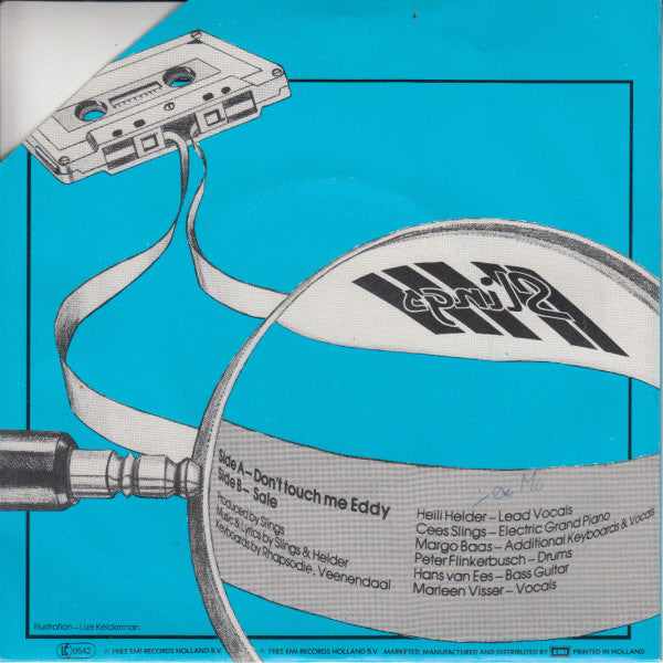 Slings (3) : Don't Touch Me Eddy (7", Single)