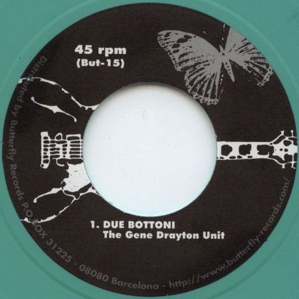 The Gene Drayton Unit : Due Bottoni / Juicy Lucy (7", Ltd, Aqu)