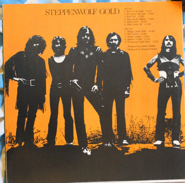 Steppenwolf : Steppenwolf Gold Their Great Hits (LP, Comp)