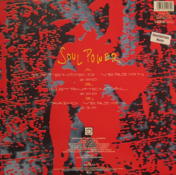 The Soul Power Feat. Jay Glow : Soul Power (12")