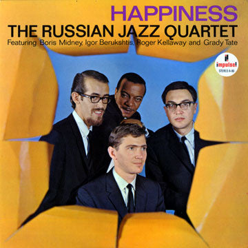 The Russian Jazz Quartet : Happiness (LP, Album, Gat)