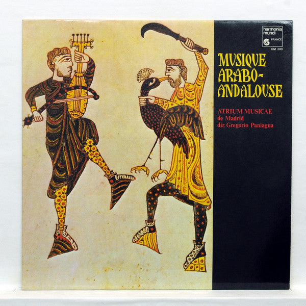 Atrium Musicae De Madrid Dir. Gregorio Paniagua : Musique Arabo-Andalouse (LP, RE)