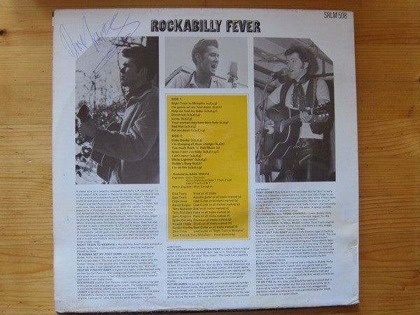 Dave Travis (2) : Rockabilly Fever (LP, Album)