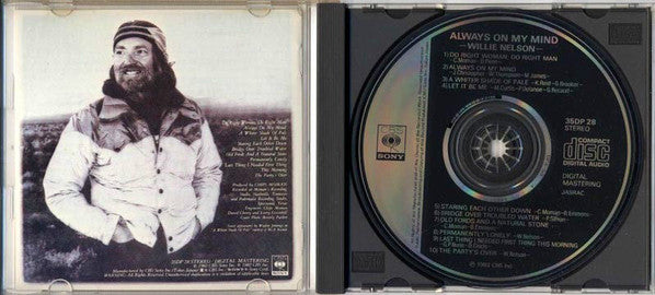 Willie Nelson : Always On My Mind (CD, Album)