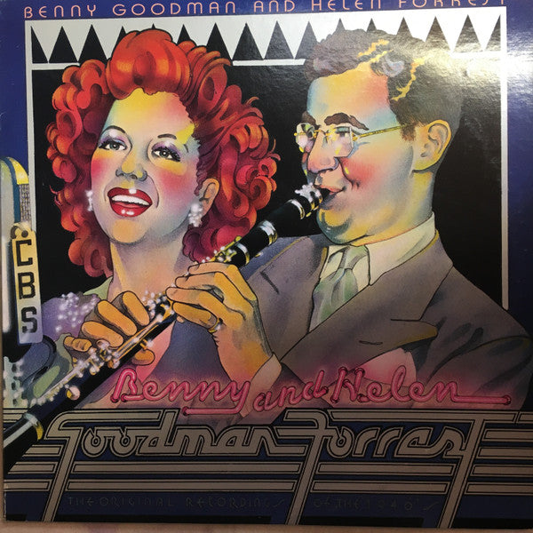 Benny Goodman And Helen Forrest : The Original Recordings Of The 1940's (2xLP, Comp)