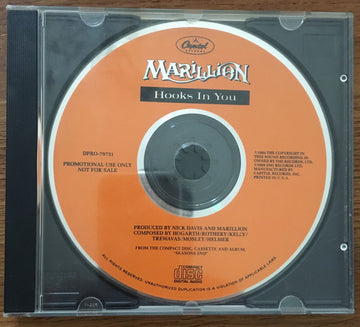 Marillion : Hooks In You (CD, Single, Promo)