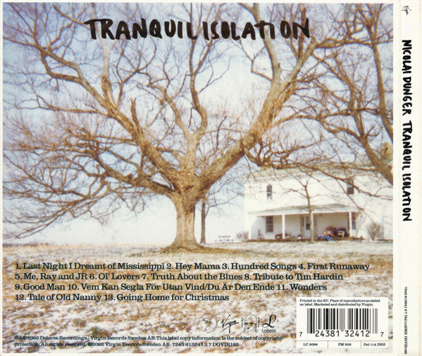 Nicolai Dunger : Tranquil Isolation (CD, Album, NTSC, Dig)