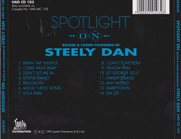 Walter Becker & Donald Fagen : Becker & Fagen Founders Of Steely Dan (CD, Comp)
