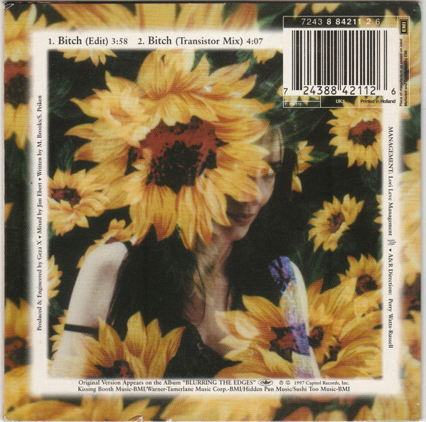 Meredith Brooks : Bitch (CD, Single, Car)