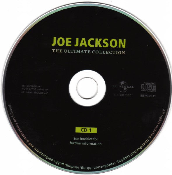 Joe Jackson : The Ultimate Collection (3xCD, Album, Comp, RM)