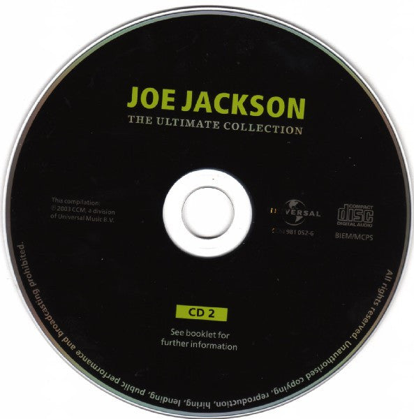 Joe Jackson : The Ultimate Collection (3xCD, Album, Comp, RM)