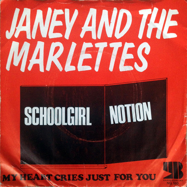 Janie & The Marlettes : Schoolgirl Notion (7", Single)