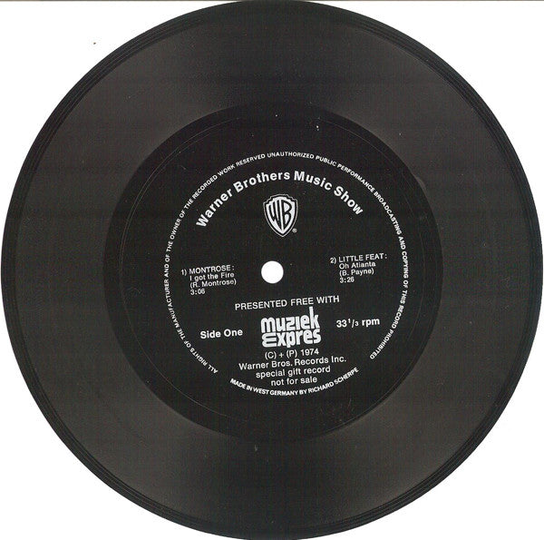 Various : Muziek Expres Primeur-Plaat (Flexi, 7")