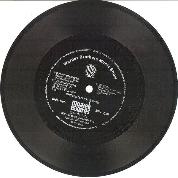 Various : Muziek Expres Primeur-Plaat (Flexi, 7")