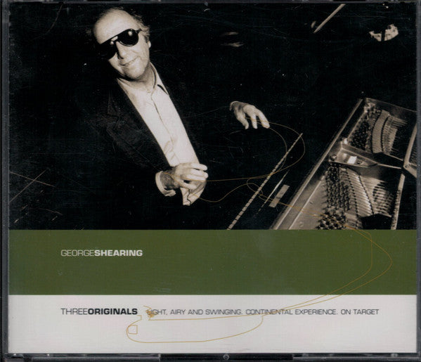 George Shearing : Three Originals: Light, Airy And Swinging / Continental Experience / On Target (2xCD, Comp + Box)