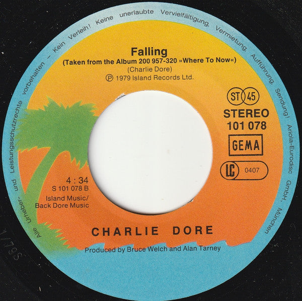 Charlie Dore : Pilot Of The Airwaves (7", Single)