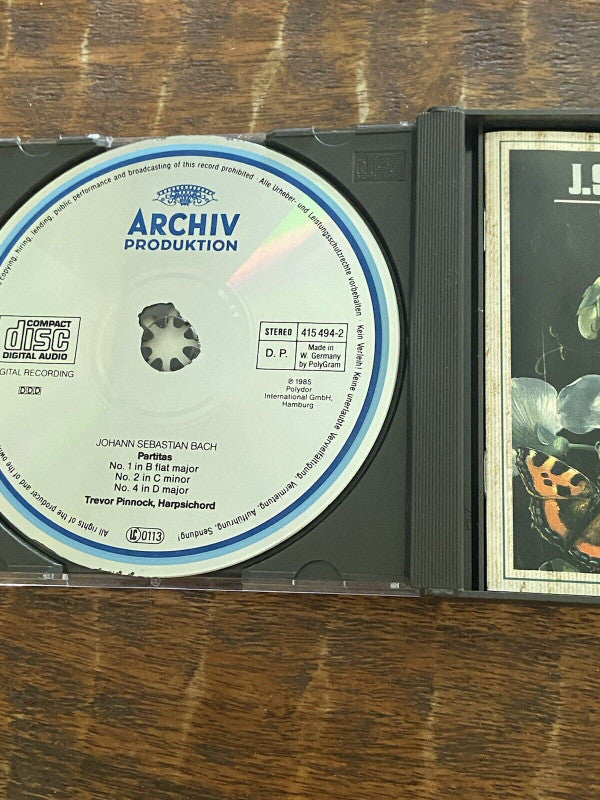 Johann Sebastian Bach, Trevor Pinnock : 6 Partitas (2xCD, Album, RE)