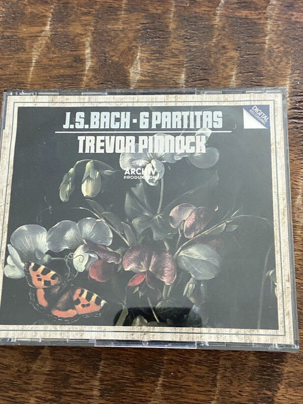 Johann Sebastian Bach, Trevor Pinnock : 6 Partitas (2xCD, Album, RE)