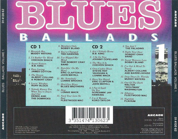 Various : Blues Ballads 1 (2xCD, Comp)