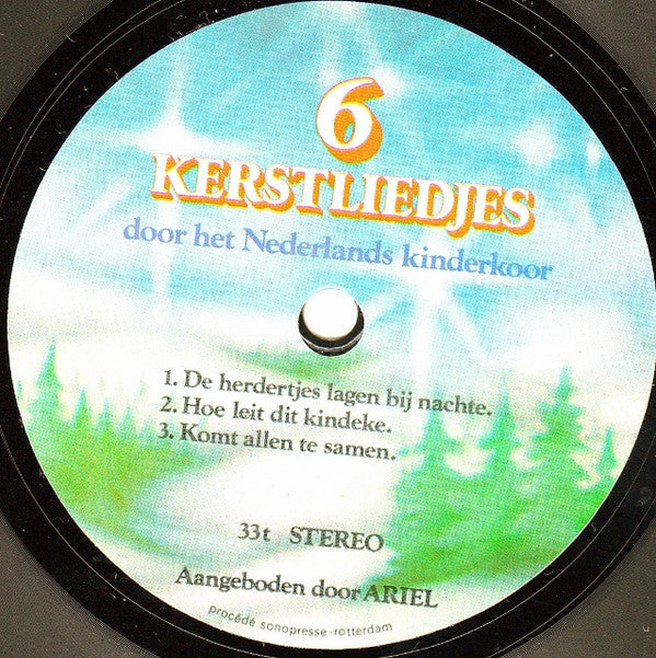 Netherlands Children's Choir : 6 Bekende Kerstliedjes (Flexi, 7")