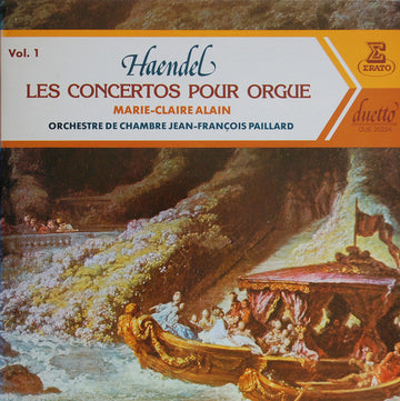 Georg Friedrich Händel, Marie-Claire Alain, Orchestre De Chambre Jean-François Paillard : Les Concertos Pour Orgue - Vol. 1 (2xLP, Album, Comp, RE)