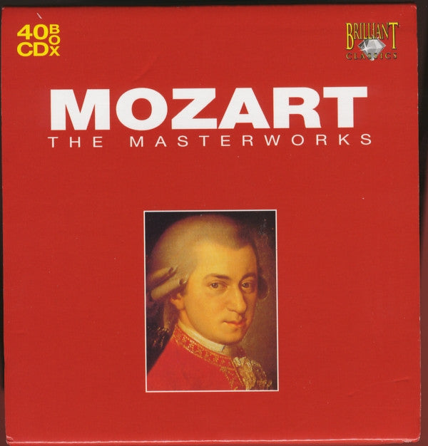 Wolfgang Amadeus Mozart : The Masterworks (40xCD, Comp + Box)