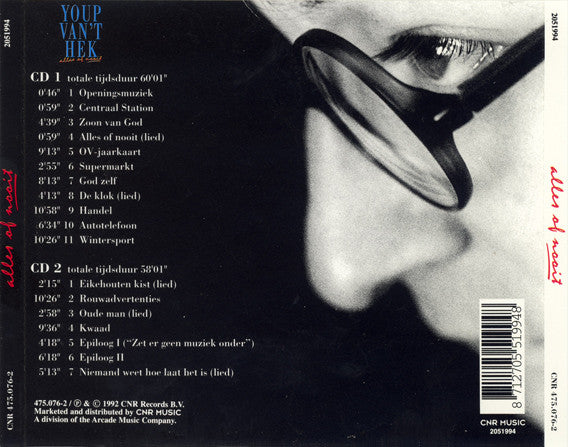 Youp van 't Hek : Alles Of Nooit (2xCD, RE)