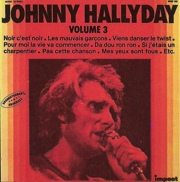 Johnny Hallyday : Volume 3 (LP, Comp, RE)