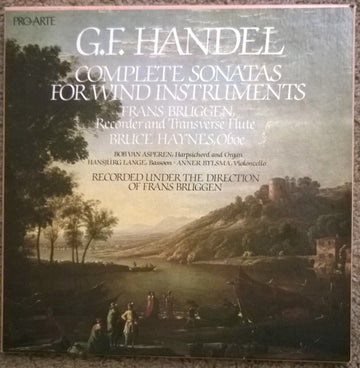 Georg Friedrich Händel : Complete Sonatas For Wind Instruments (3xLP + Box)