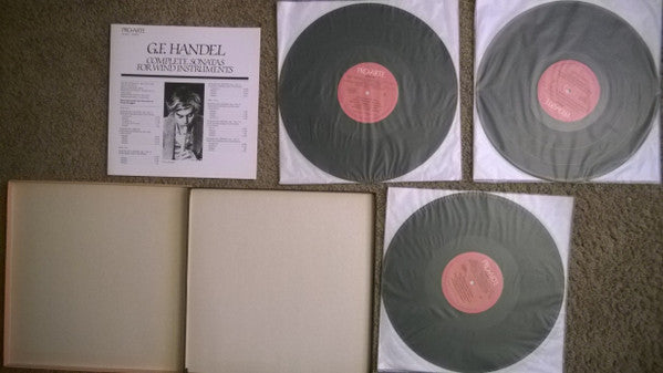 Georg Friedrich Händel : Complete Sonatas For Wind Instruments (3xLP + Box)