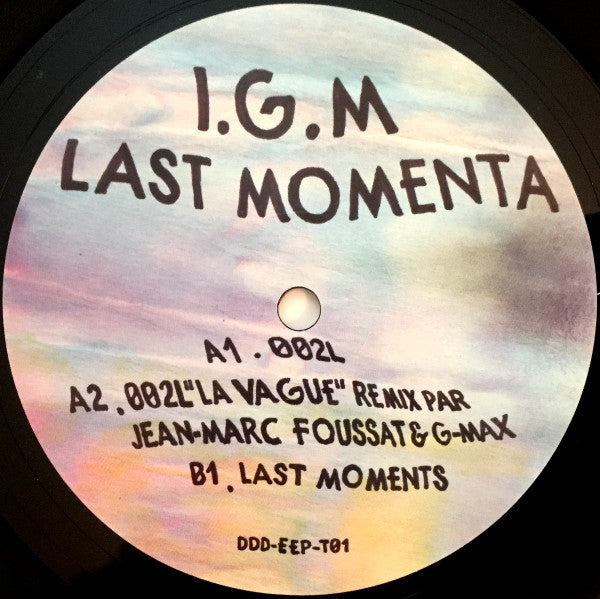 I.G.M : Last Momenta (12")
