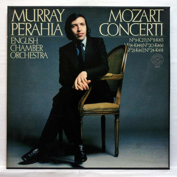Wolfgang Amadeus Mozart, Murray Perahia, English Chamber Orchestra : Concerti N°9 - K271, N°11 - K413, N°14 - K449, N°20 - K466, N°21 - K467, N°24 - K491 (3xLP + Box)