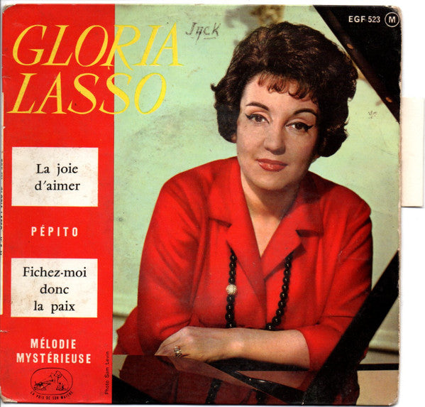 Gloria Lasso : La Joie D'aimer (7", EP)