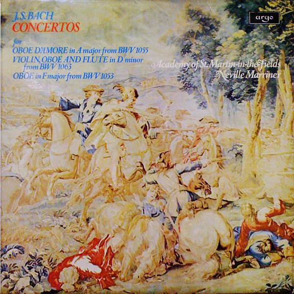 J.S. Bach* - Academy Of St. Martin-in-the-Fields*, Neville Marriner* : Concertos (LP)