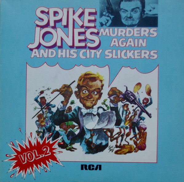 Spike Jones And His City Slickers : Murders Again - Vol.2 (2xLP, Comp, RP)