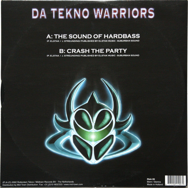 Da Tekno Warriors : The Sound Of Hardbass (12")