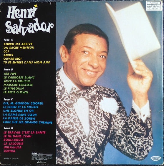 Henri Salvador : Henri Salvador (2xLP, Comp)