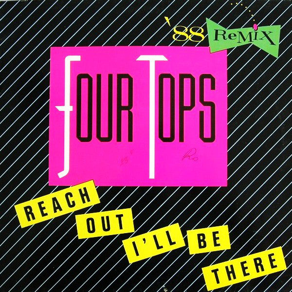 Four Tops : Reach Out I'll Be There ('88 Remix) (12", Single)