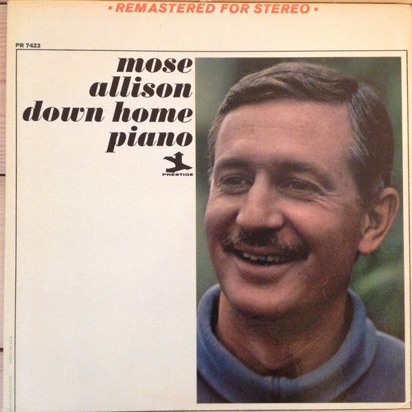 Mose Allison : Down Home Piano (LP, Comp, RE)