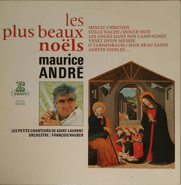 Maurice André, Les Petits Chanteurs De Saint-Laurent, François Rauber Et Son Orchestre : Les Plus Beaux Noëls (LP, Album)