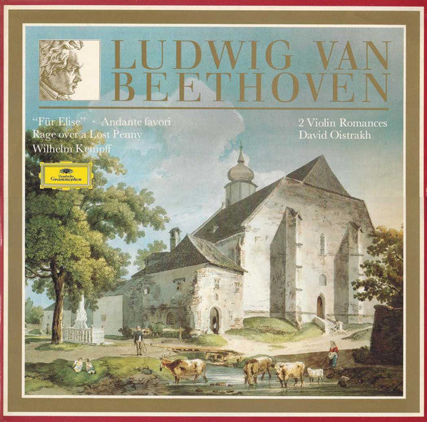 Ludwig van Beethoven - Wilhelm Kempff, David Oistrach : Beethoven Edition Sampler: "Für Elise" / Andante Favori / Rage Over A Lost Penny / 2 Violin Romances (LP, Comp, Smplr)