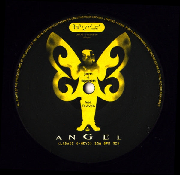 Jam & Spoon Feat. Plavka : Angel (Ladadi O-Heyo) (12")