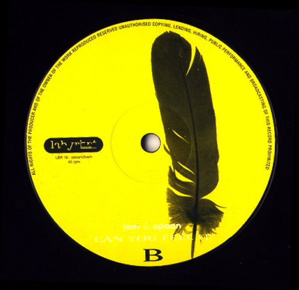 Jam & Spoon Feat. Plavka : Angel (Ladadi O-Heyo) (12")